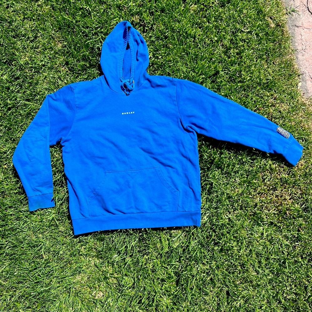 Blue Oakley Hoodie
